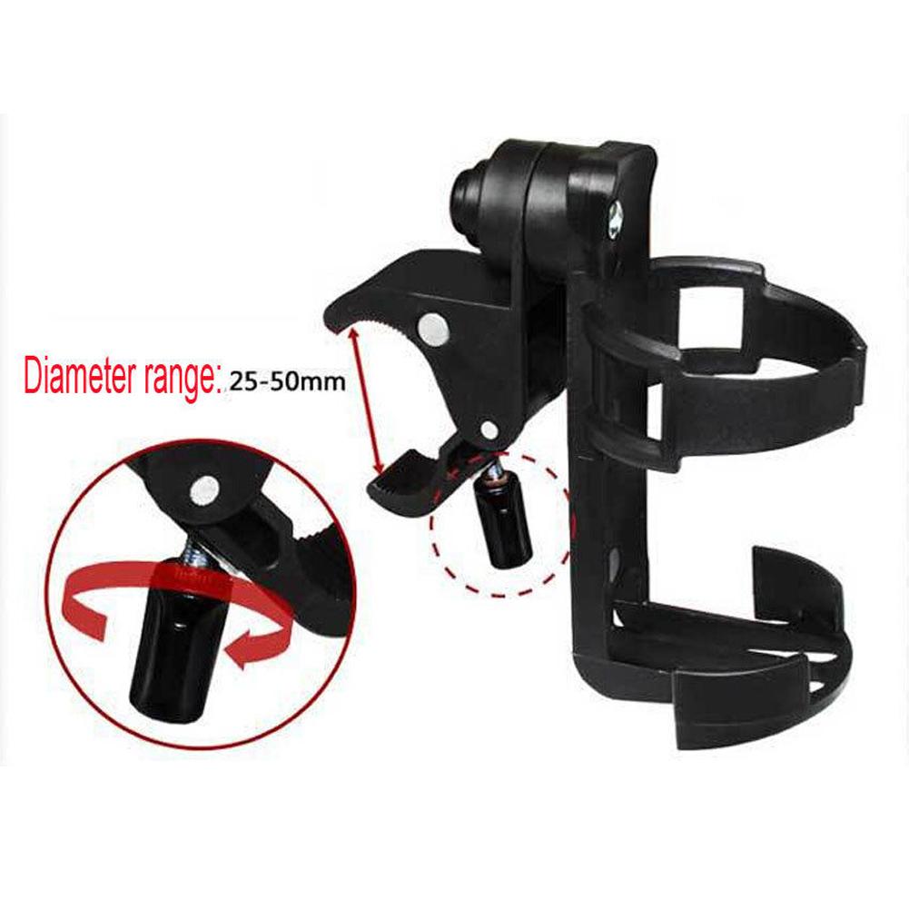 Stroller & Bike Bottle Holder With 360-Degree Rotation