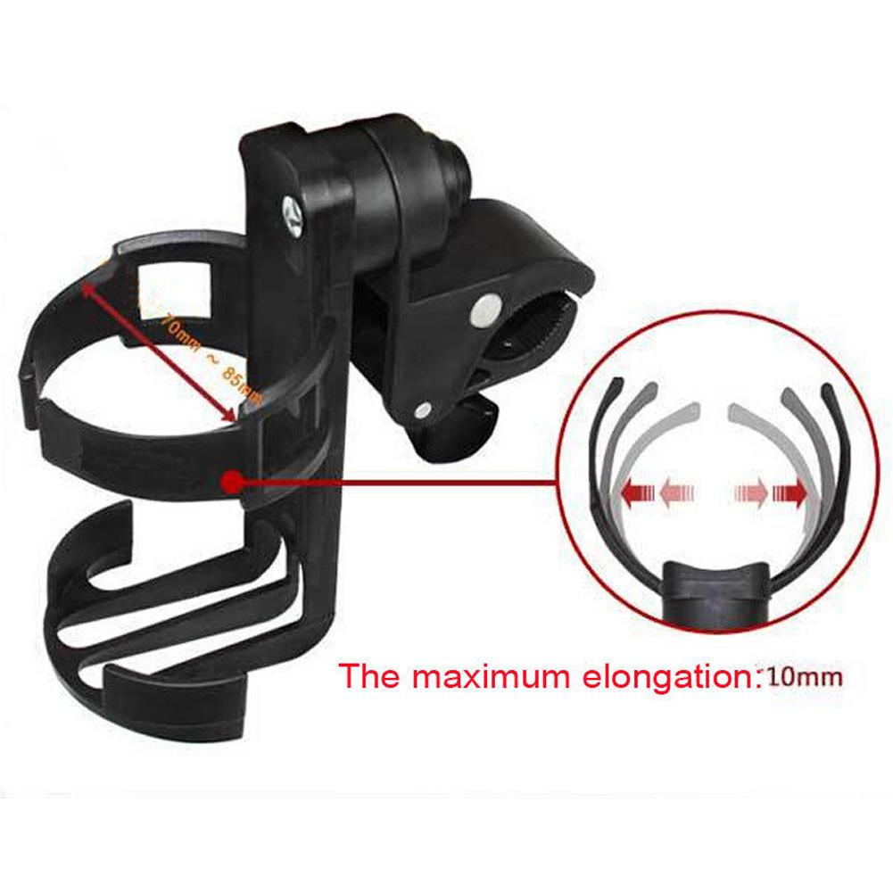 Stroller & Bike Bottle Holder With 360-Degree Rotation