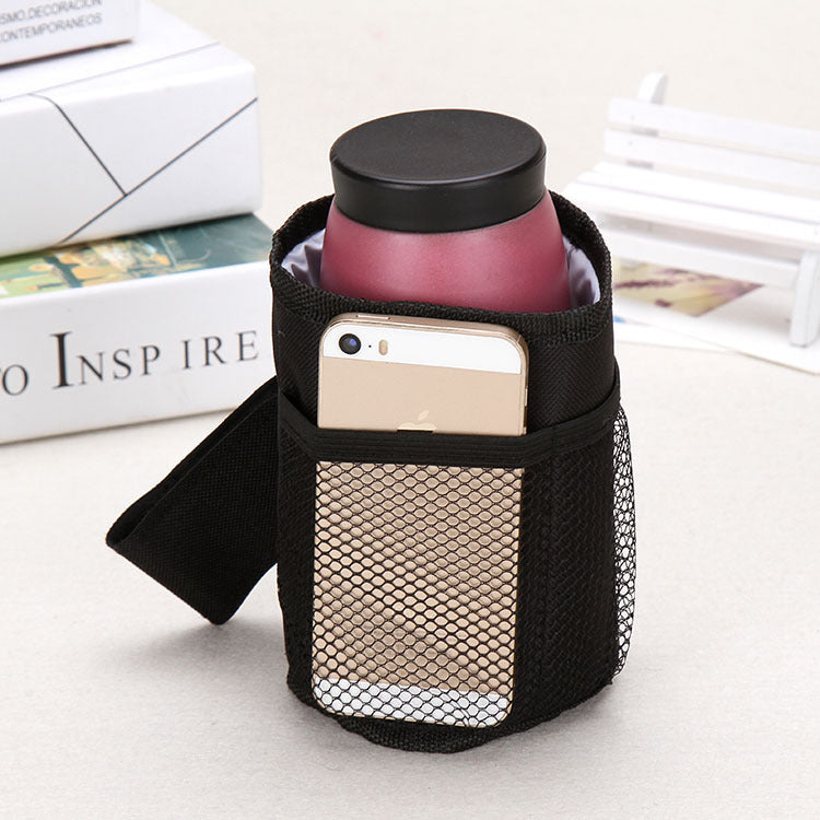 Stroller Cup Holder Bag for Secure, Easy-Reach Drinks