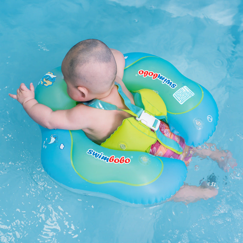 Baby Swimming Float Ring With Secure, Stable Support