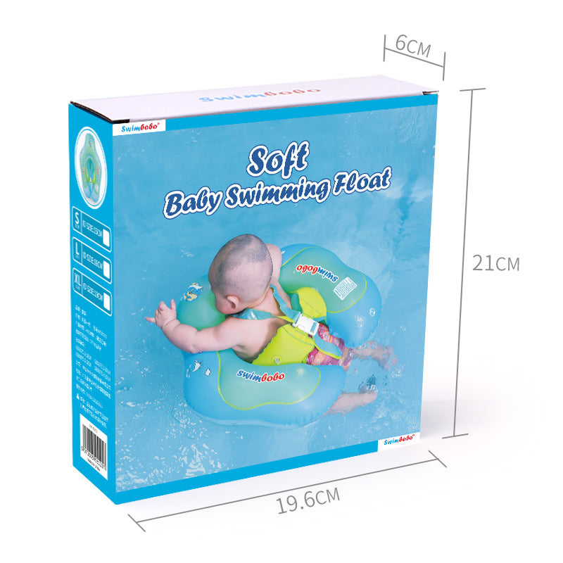 Baby Swimming Float Ring With Secure, Stable Support