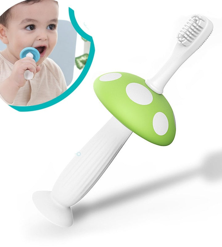 Baby Silicone Toothbrush for Gentle First Brushing Care