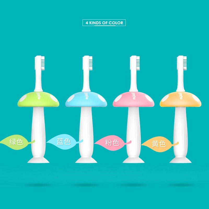 Baby Silicone Toothbrush for Gentle First Brushing Care