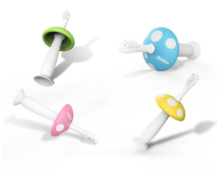 Baby Silicone Toothbrush for Gentle First Brushing Care