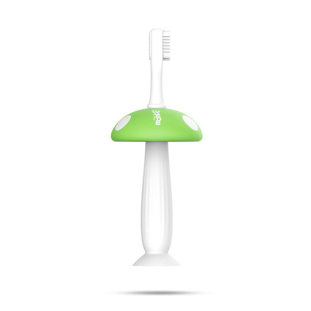 Baby Silicone Toothbrush for Gentle First Brushing Care