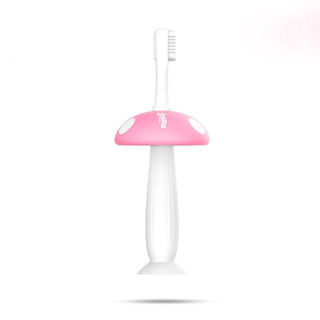 Baby Silicone Toothbrush for Gentle First Brushing Care