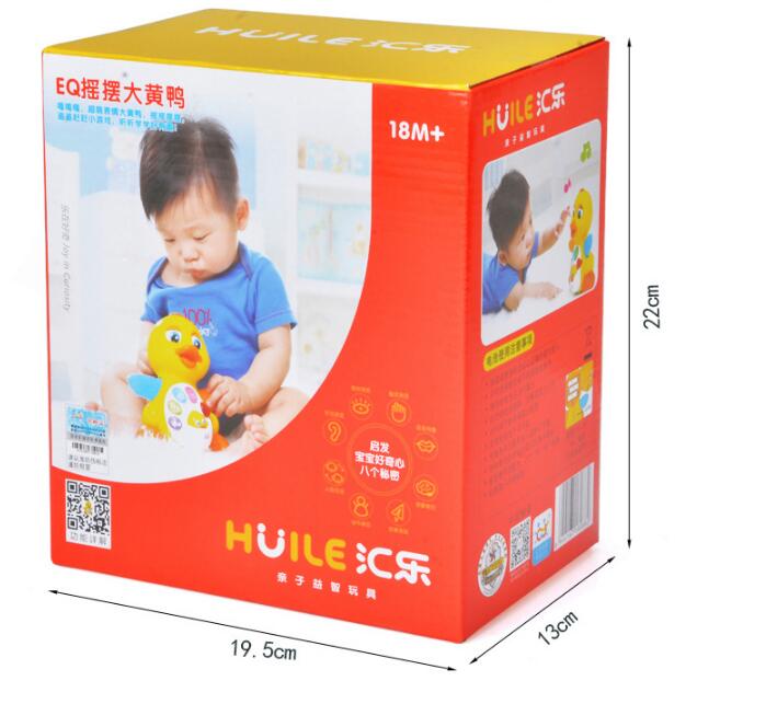 Interactive Baby Duck Toy With Lights, Music & Movement