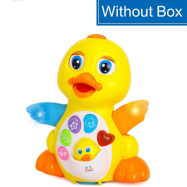 Interactive Baby Duck Toy With Lights, Music & Movement