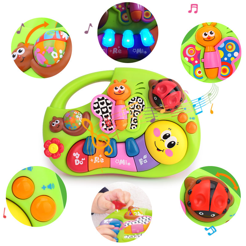 Baby Musical Learning Toy With Lights, Music & Animals