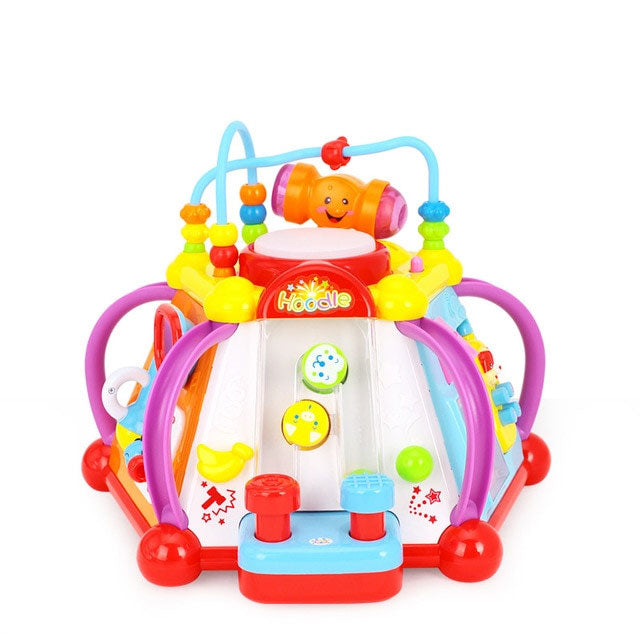 Musical Activity Cube Toy for Screen-Free Learning