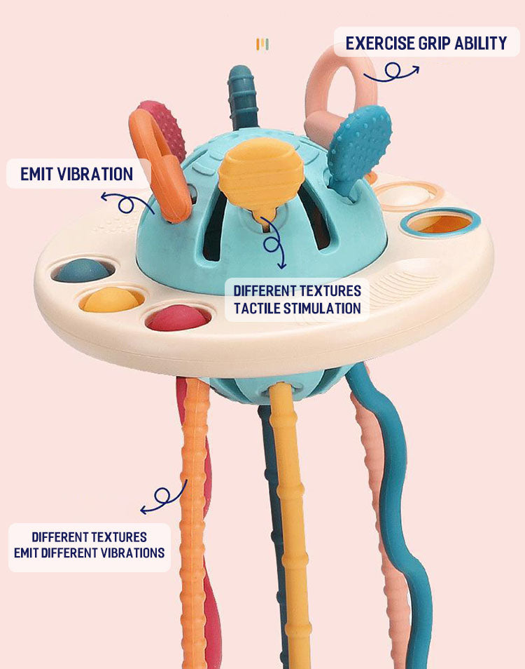 Baby Sensory Toy for Grip Strength & Tactile Play