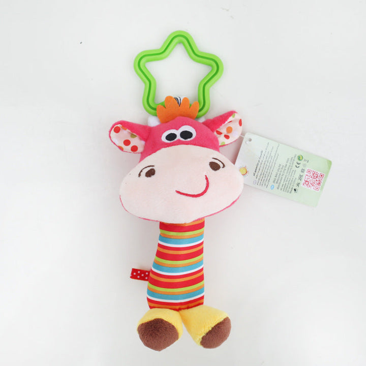 Baby Rattle Toy Set for Soft Sensory Play & Stroller