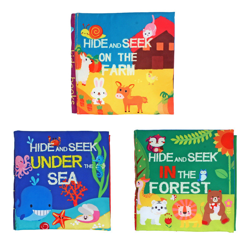 Sensory Cloth Book for Babies | Washable Early Play