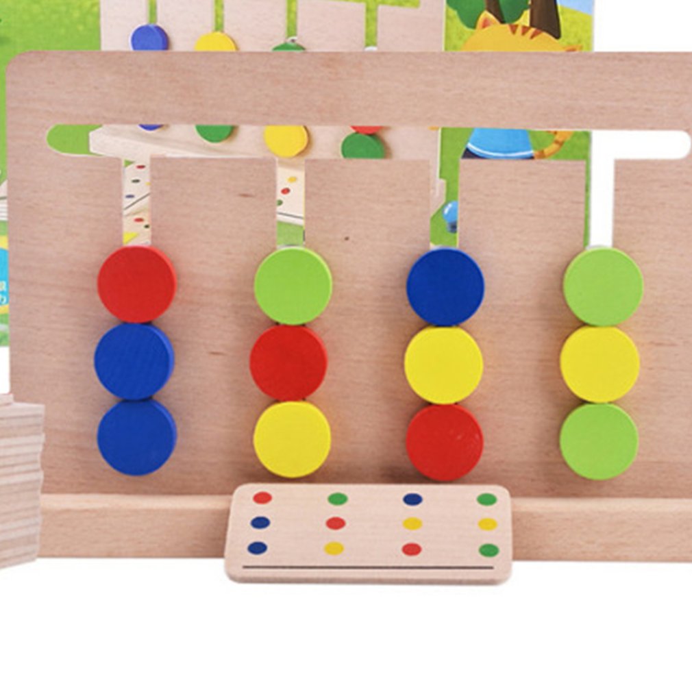 Montessori Color Matching Toy for Screen-Free Learning