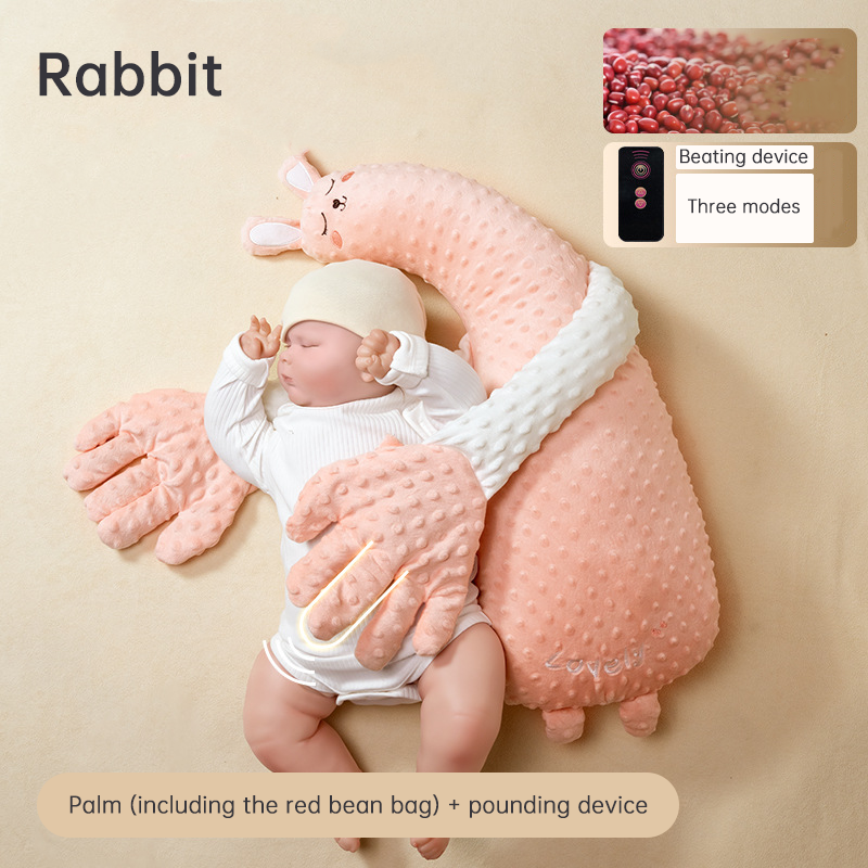 Baby Soothing Sleep Pillow With Gentle Patting Aid