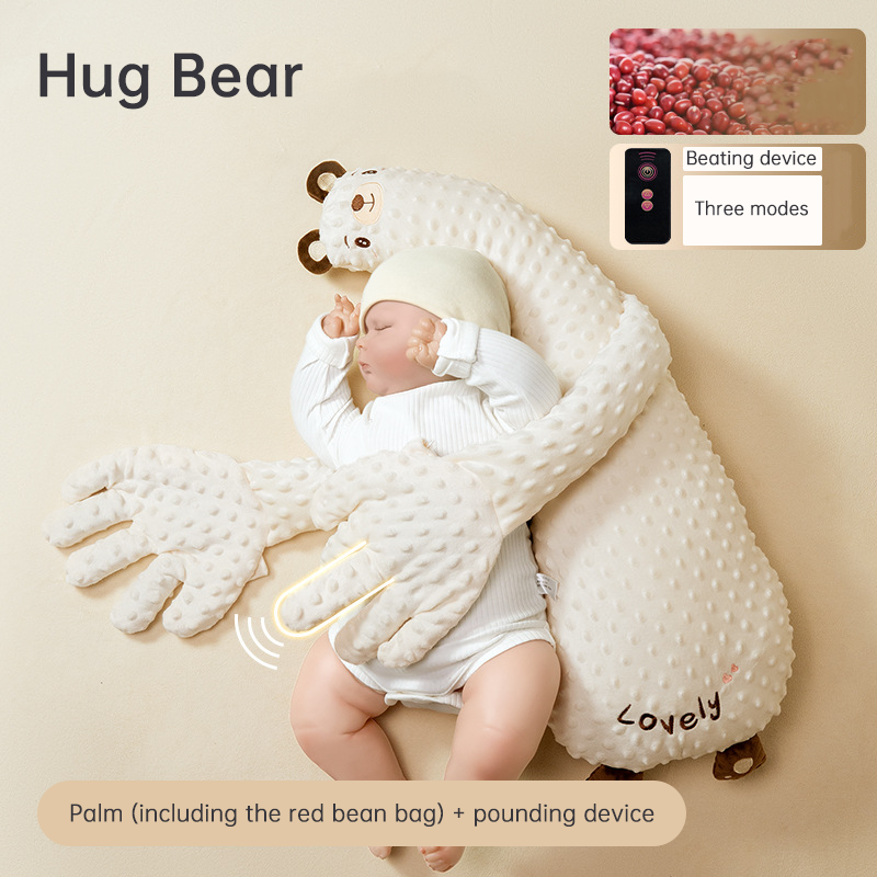 Baby Soothing Sleep Pillow With Gentle Patting Aid