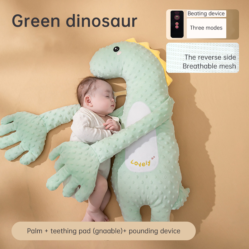 Baby Soothing Sleep Pillow With Gentle Patting Aid