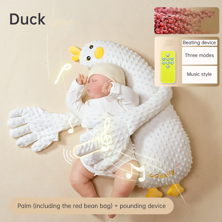 Baby Soothing Sleep Pillow With Gentle Patting Aid
