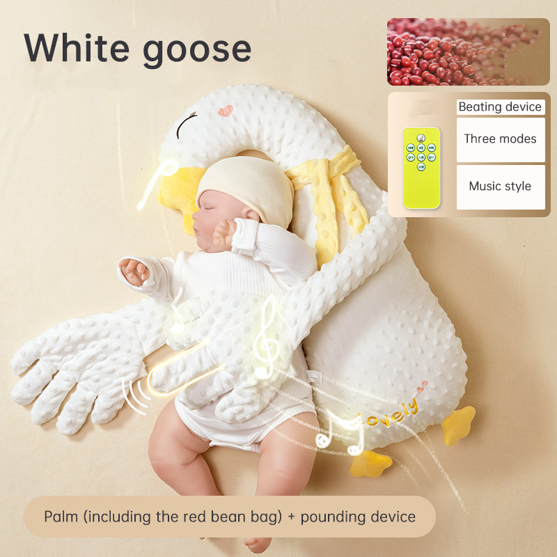 Baby Soothing Sleep Pillow With Gentle Patting Aid