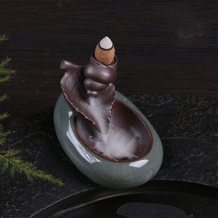 Backflow Incense Holder for Calming Home Ambience Decor
