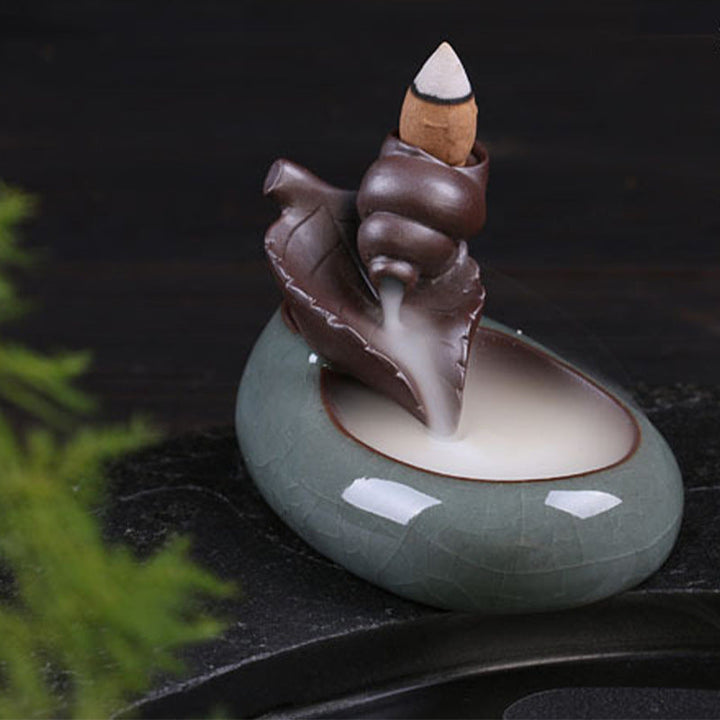 Backflow Incense Holder for Calming Home Ambience Decor