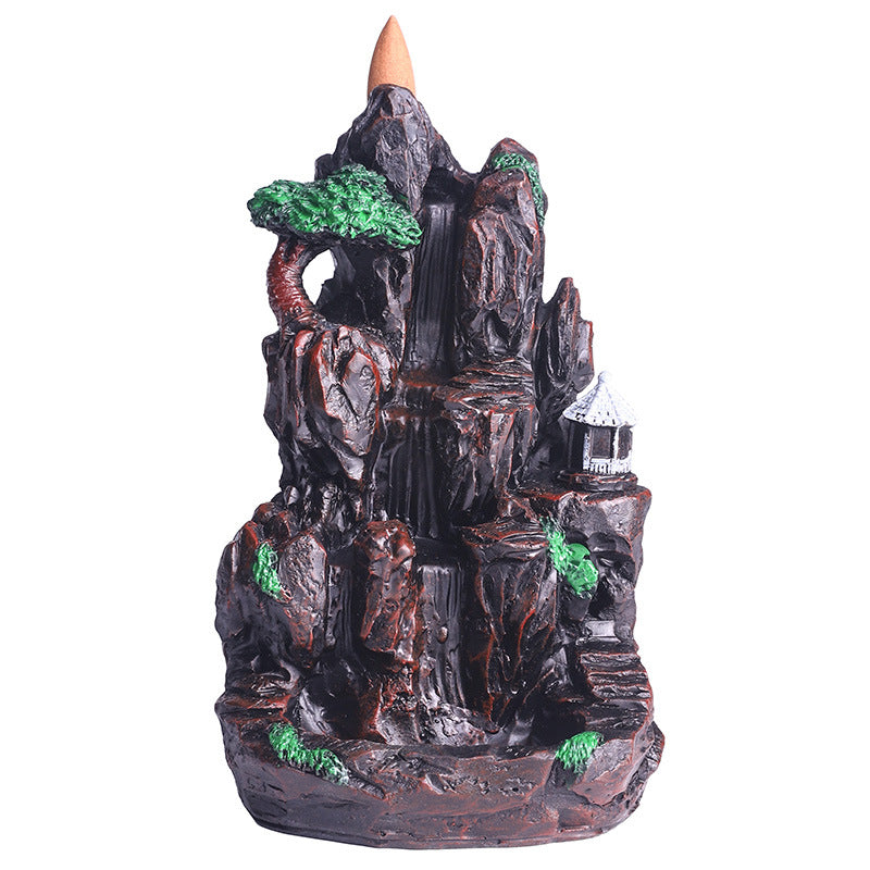 Backflow Incense Burner for Cascading Smoke Home Decor