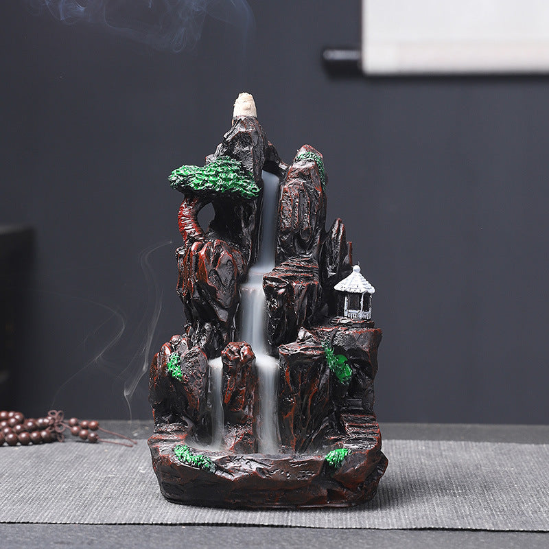 Backflow Incense Burner for Cascading Smoke Home Decor