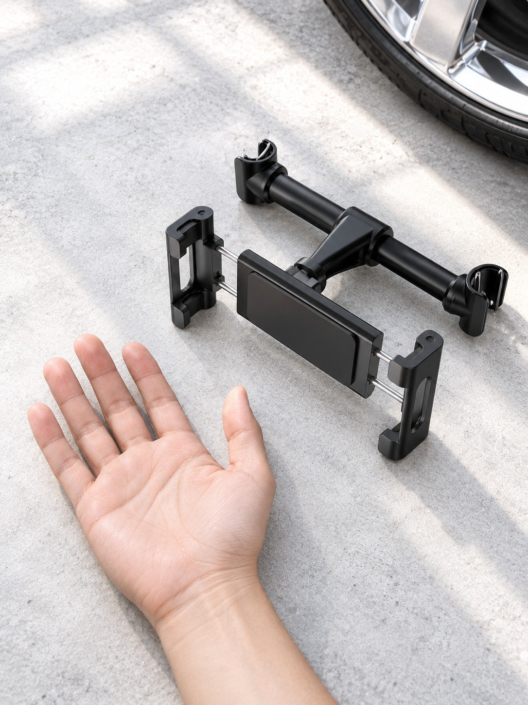 Back Seat Tablet Holder for Kids Car Headrest Mount