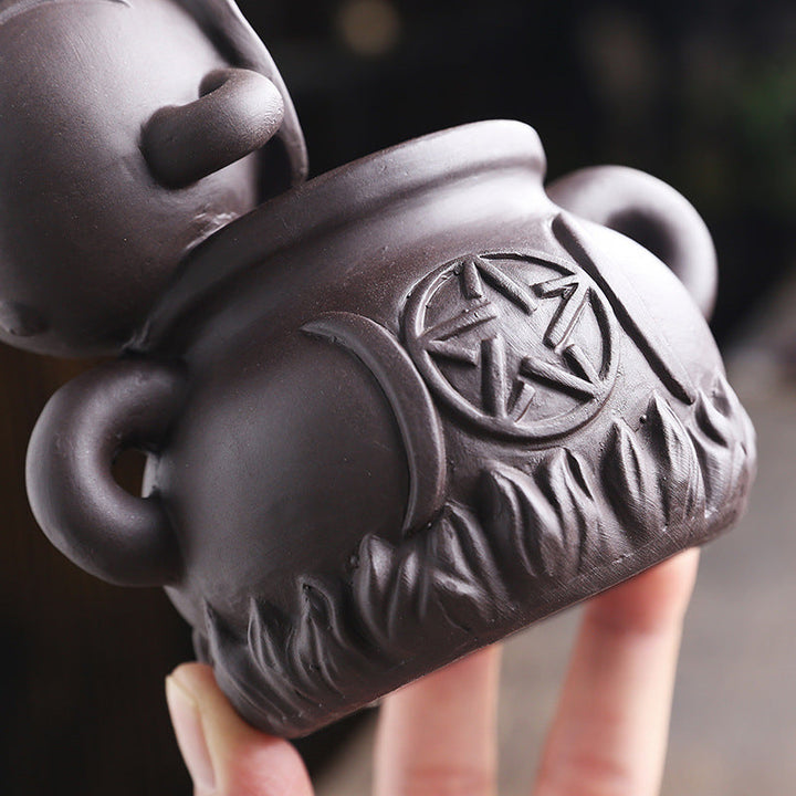 Backflow Incense Burner for Cascading Smoke Home Décor