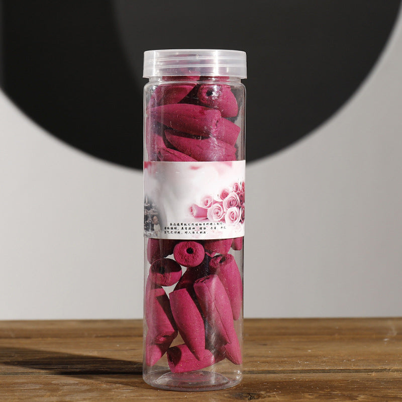 Backflow Incense Burner for Cascading Smoke Display
