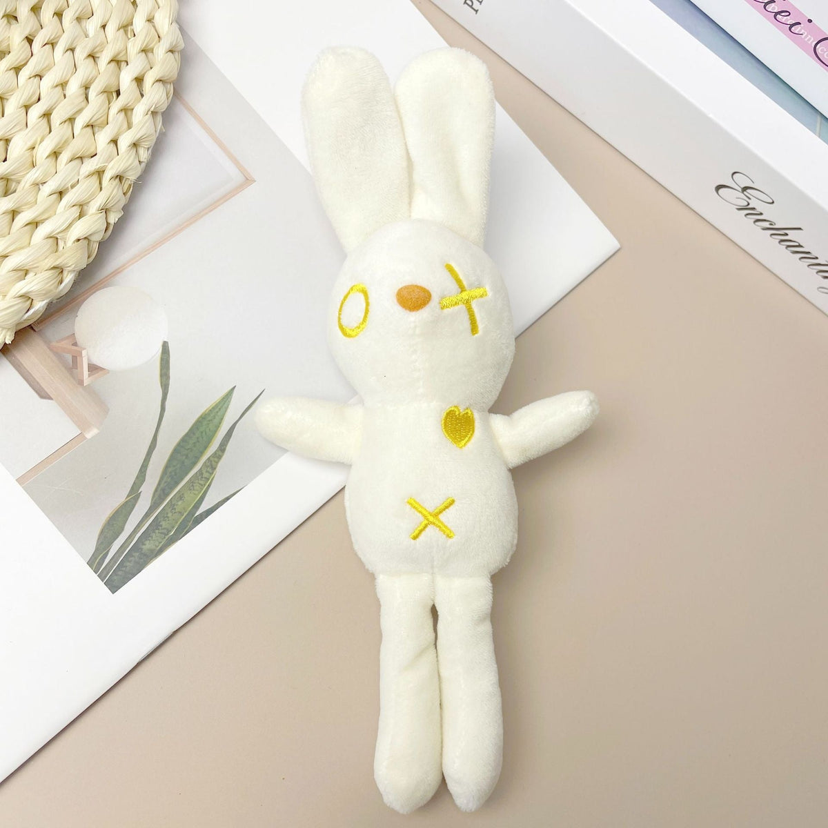 Rabbit Plush Keychain Pendant for Cute Bag Charm Style