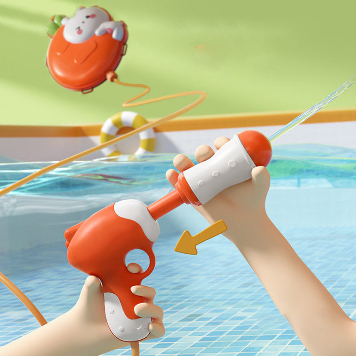 Backpack Water Gun Toy for Kids’ Summer Splash Battles