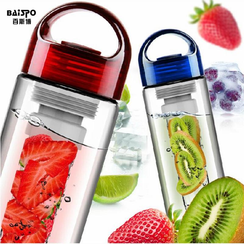 Leakproof Fruit Infuser Water Bottle, 700ml BPA-Free