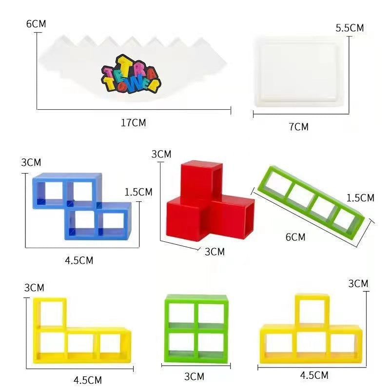 Balance Stacking Game for Screen-Free Family Games
