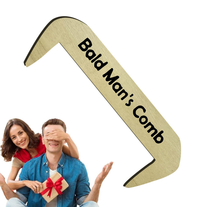 Bald Man's Comb Funny Grandfather Holiday Gag Gift