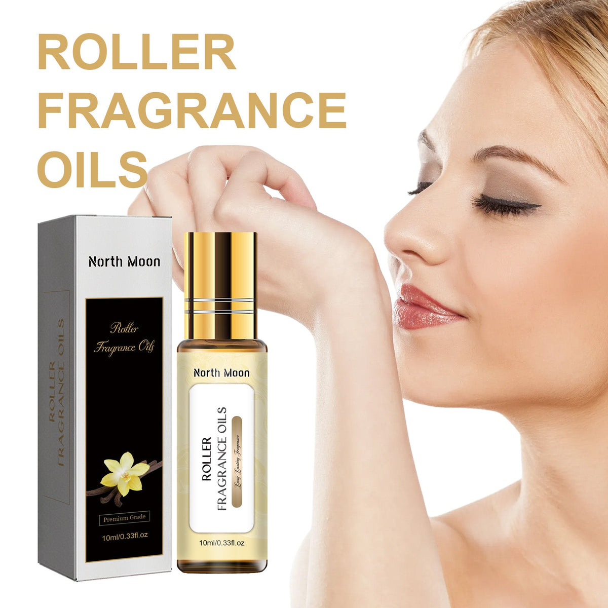 Fragrance Oil Roller for Light, Fresh Scent Touch-Ups