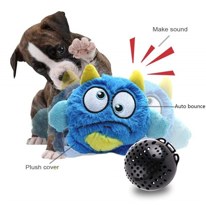 Automatic Dog Toy for Indoor Play and Active Exercise