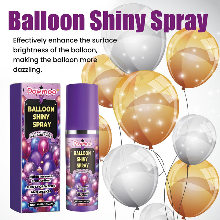 Balloon Shine Spray for Long-Lasting Glossy Decor