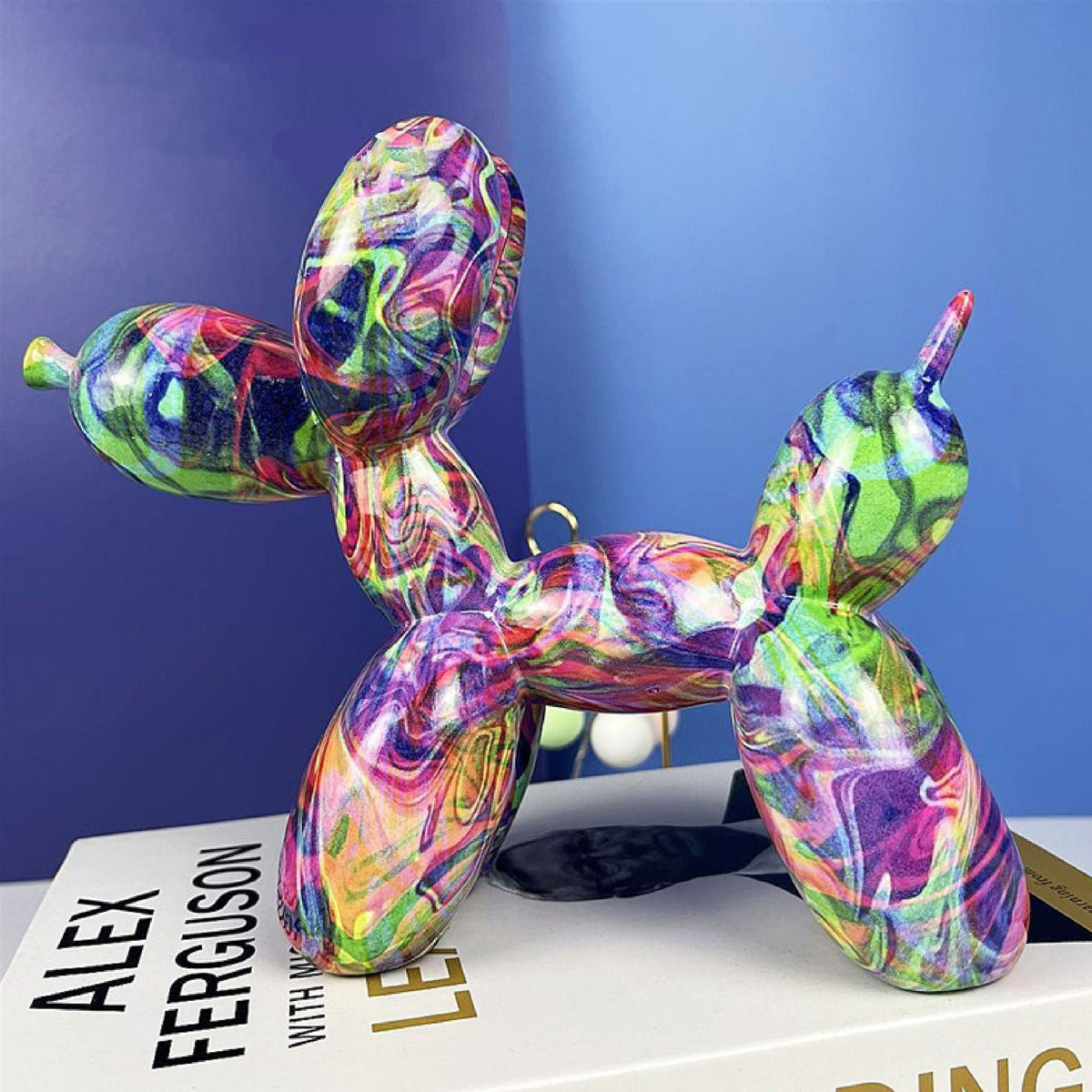 Balloon Dog Resin Sculpture for Playful Home Decor