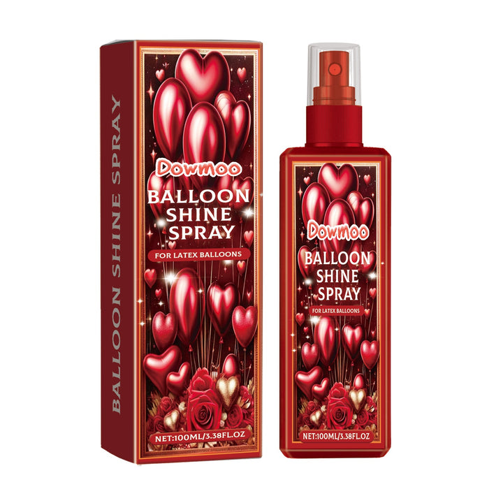 Latex Balloon Shine Spray for Long-Lasting Gloss Finish
