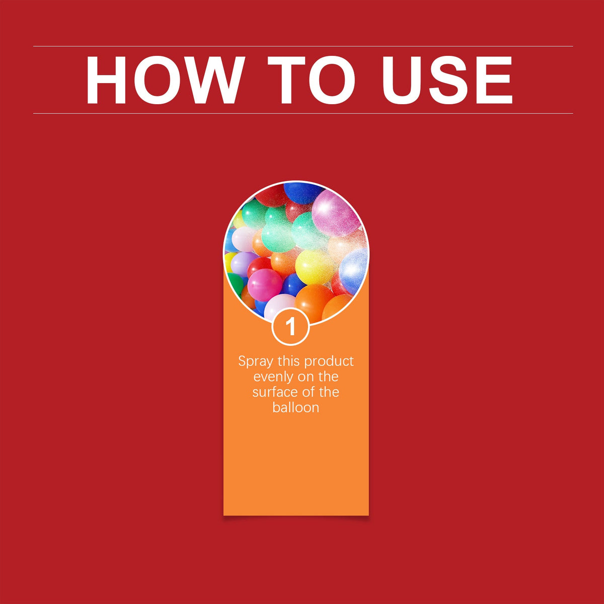Latex Balloon Shine Spray for Long-Lasting Gloss Finish