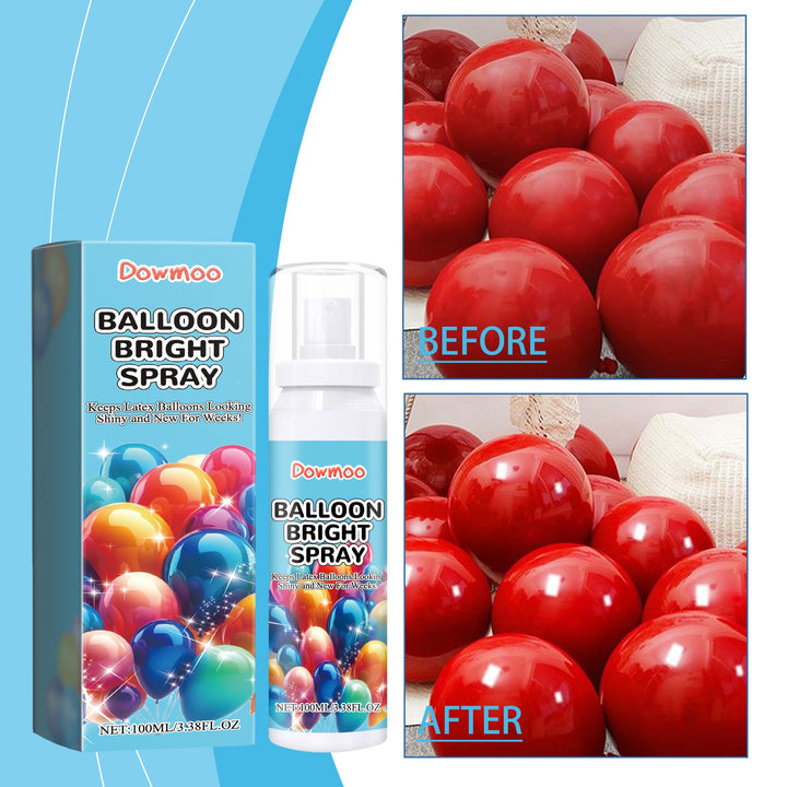 Balloon Shine Spray for Brighter, Glossy Party Displays