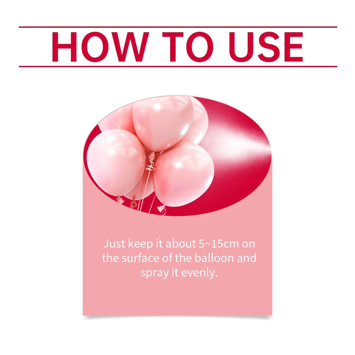 Balloon Shine Spray - Instant High-Gloss Latex Finish