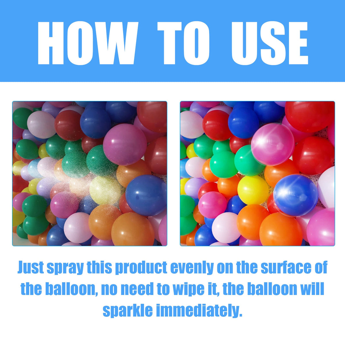 Balloon Shine Spray for Bright Balloons That Last Weeks