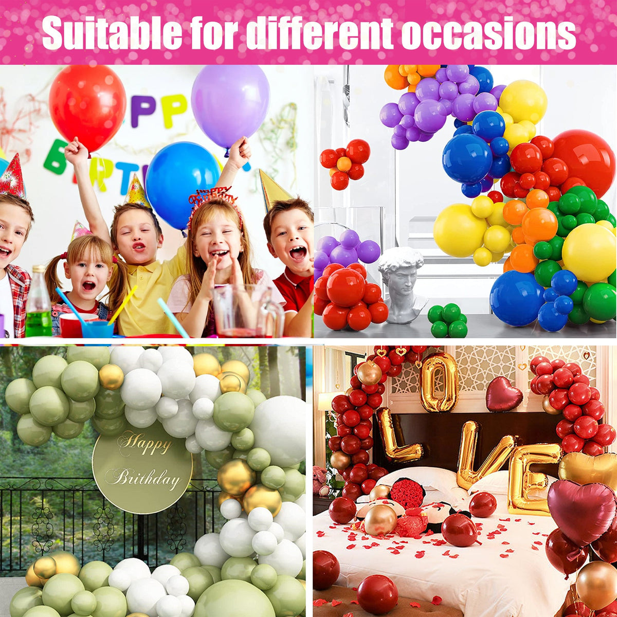 Balloon Shiny Spray for Long-Lasting Party Decorations