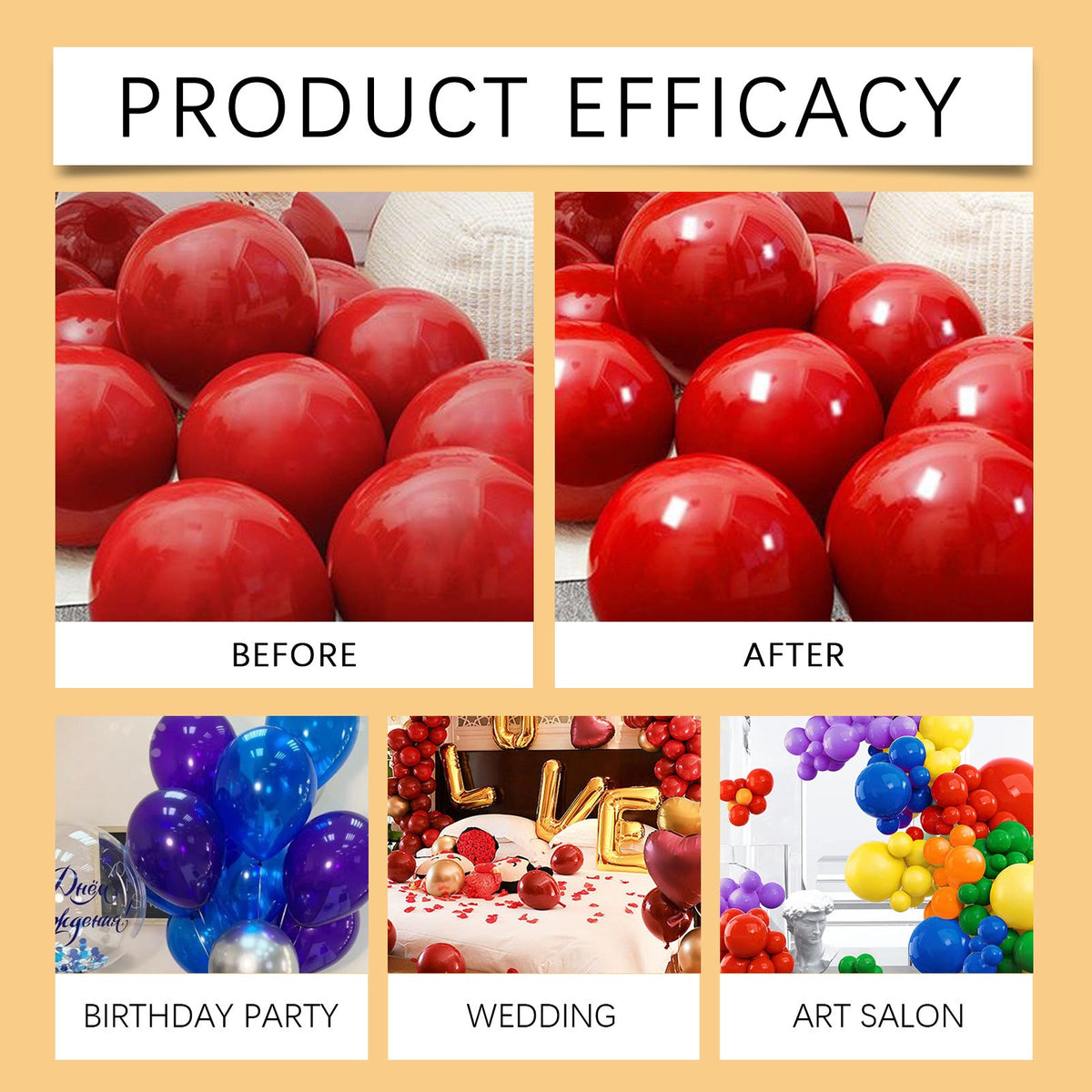 Balloon Treatment for Longer-Lasting Party Displays