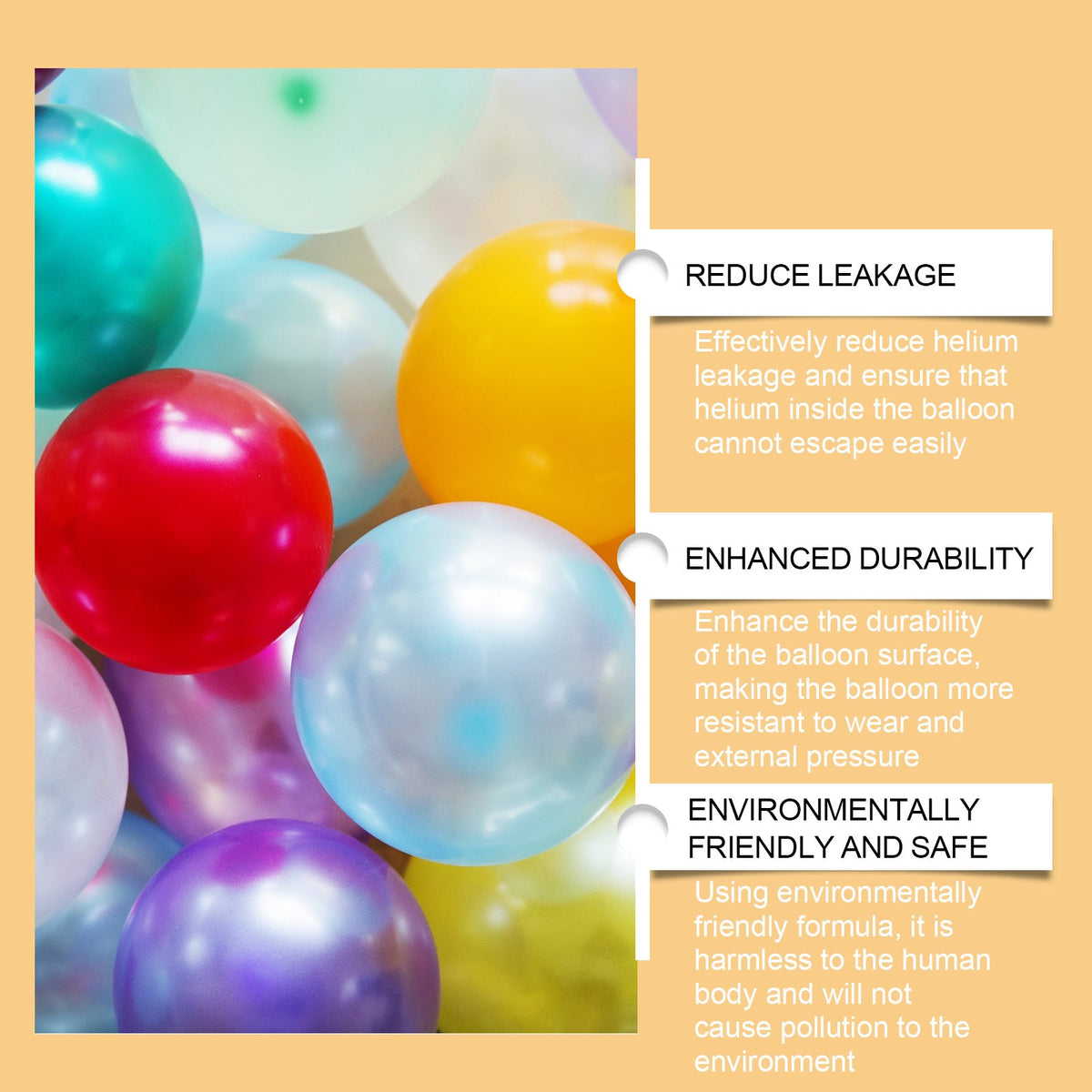 Balloon Treatment for Longer-Lasting Party Displays