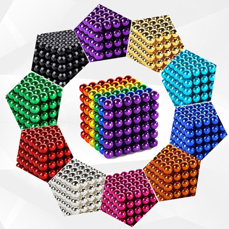 Magnetic Sphere Puzzle Set for Creative 3D Sculptures