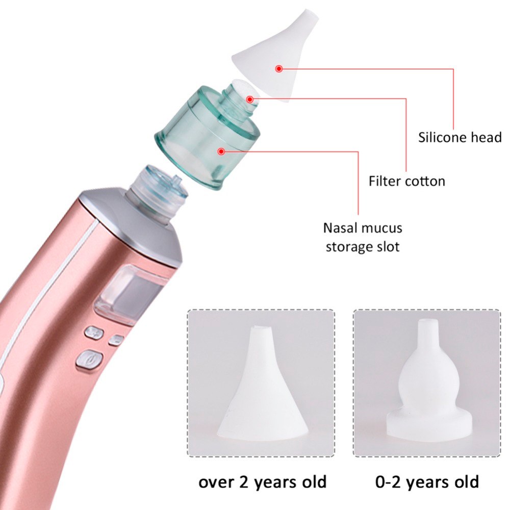 Baby Nasal Aspirator for Gentle Congestion Relief