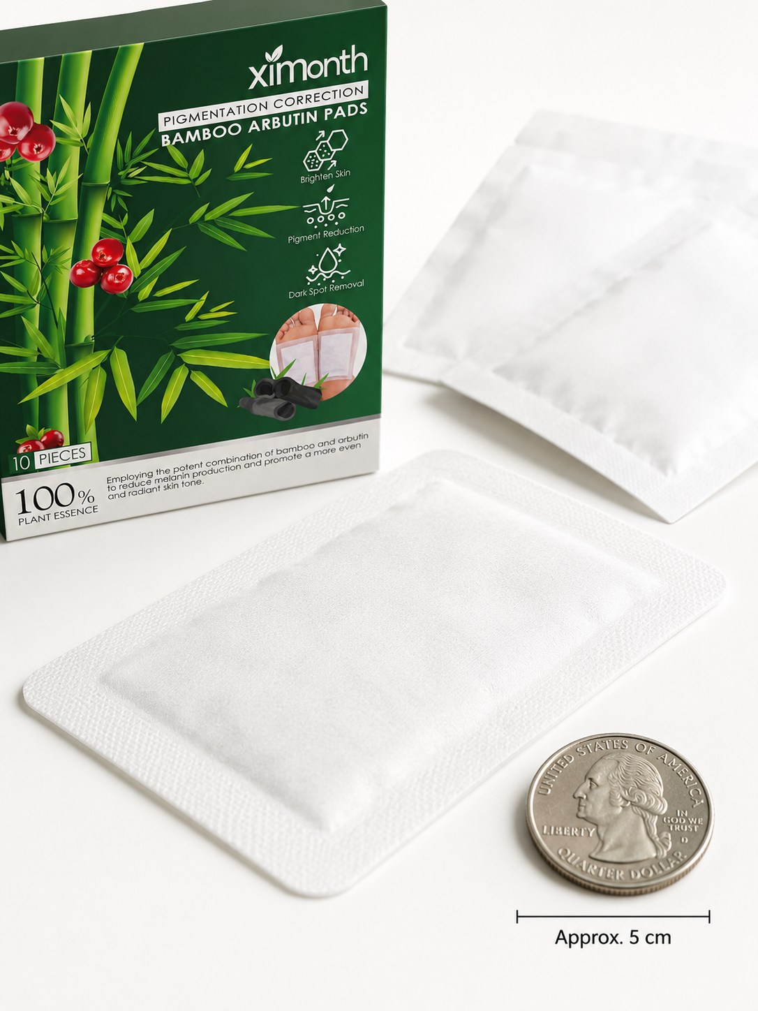 Bamboo Arbutin Pads for Pigmentation Correction & Skin